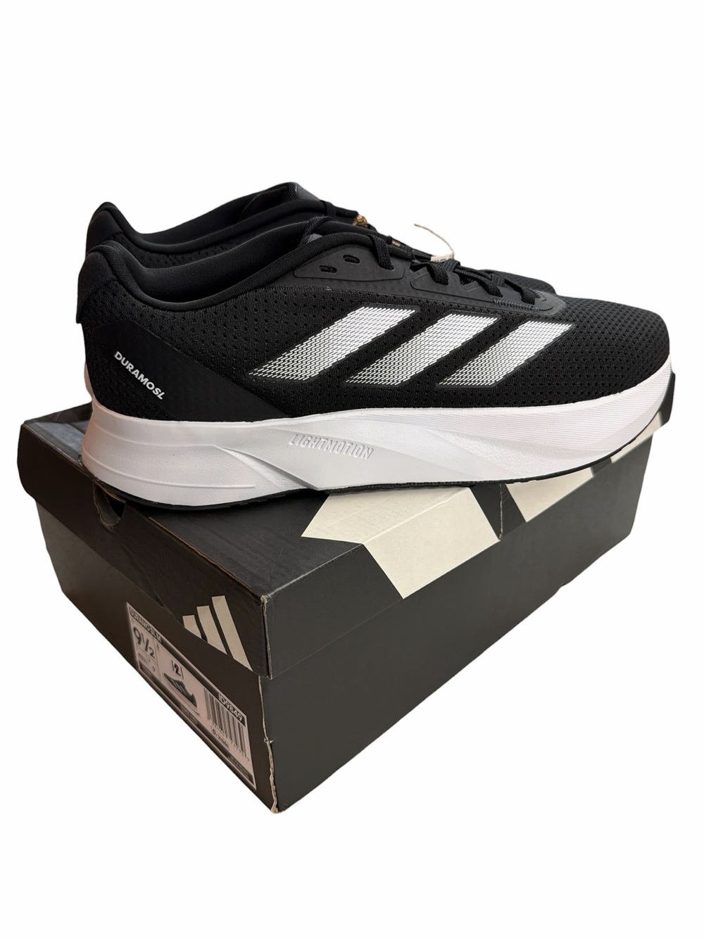 NEW Adidas Running Shoes Duramo SL Core Black ID9849 Men’s Size 9.5